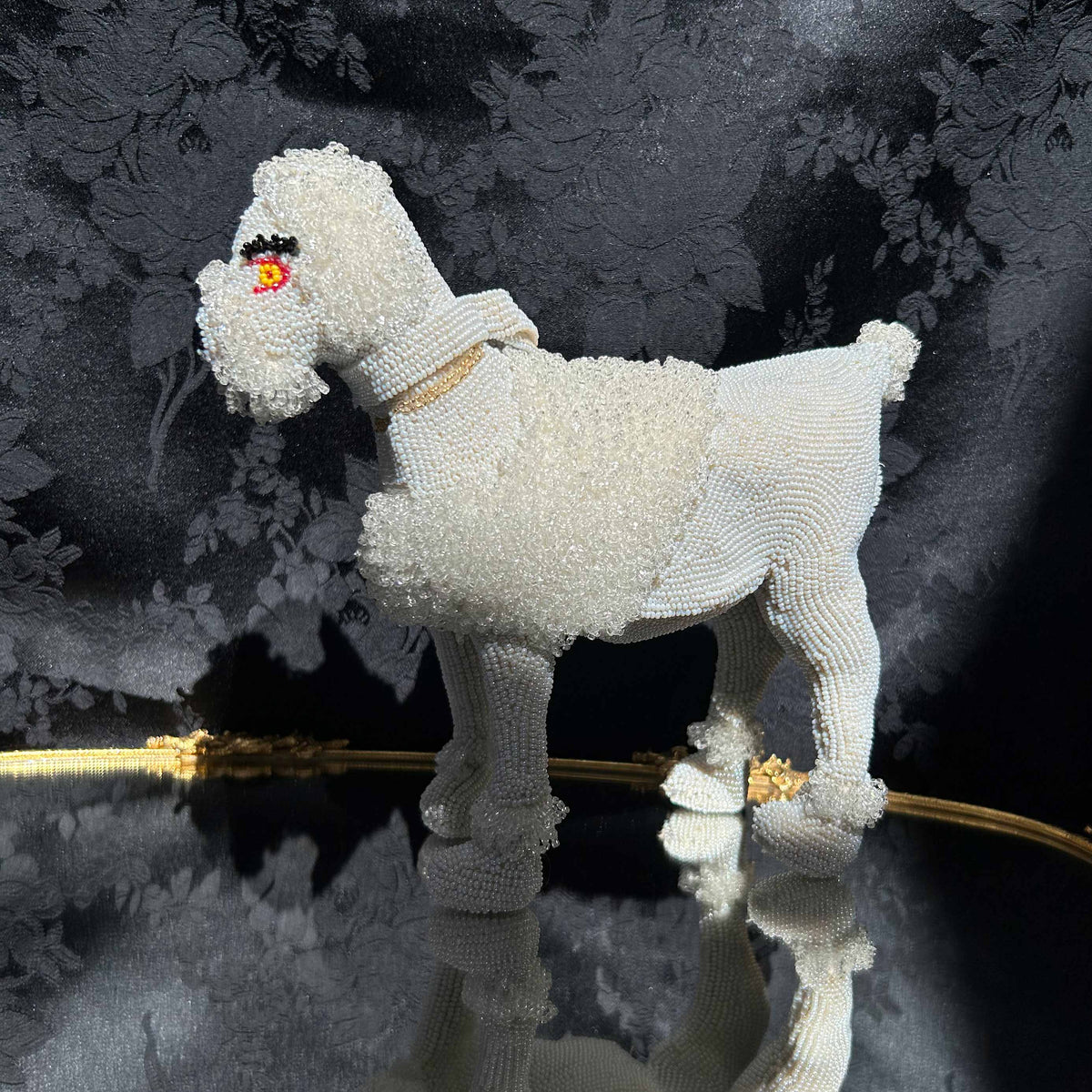 Walborg Beaded Poodle Bag – Feather & Foxglove