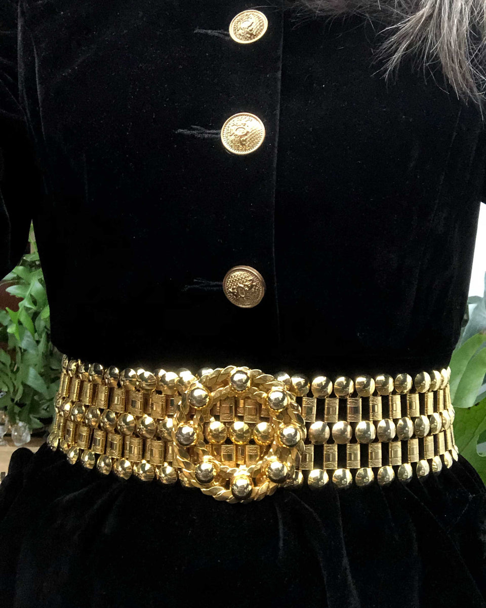 Botanical Chain Belt – Feather & Foxglove display picture 2