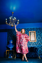 byVINNIK Runway Sequin Kaftan in "Disco Bouquet" (Pink)