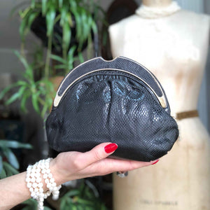 Black Leopard Bag