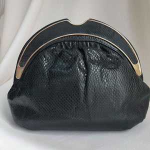 Black Leopard Bag