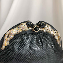 Black Leopard Bag