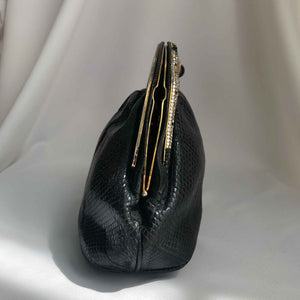 Black Leopard Bag