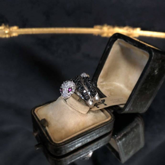 CZ Wildlife Rings: Snake