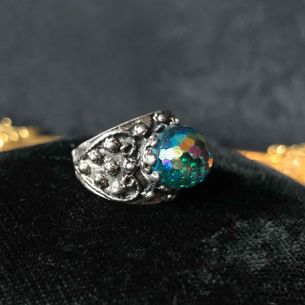 Bora Bora Beach Disco Ball Ring