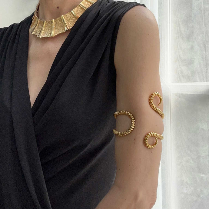 Spiral Serpentine Armbands (sold individually)