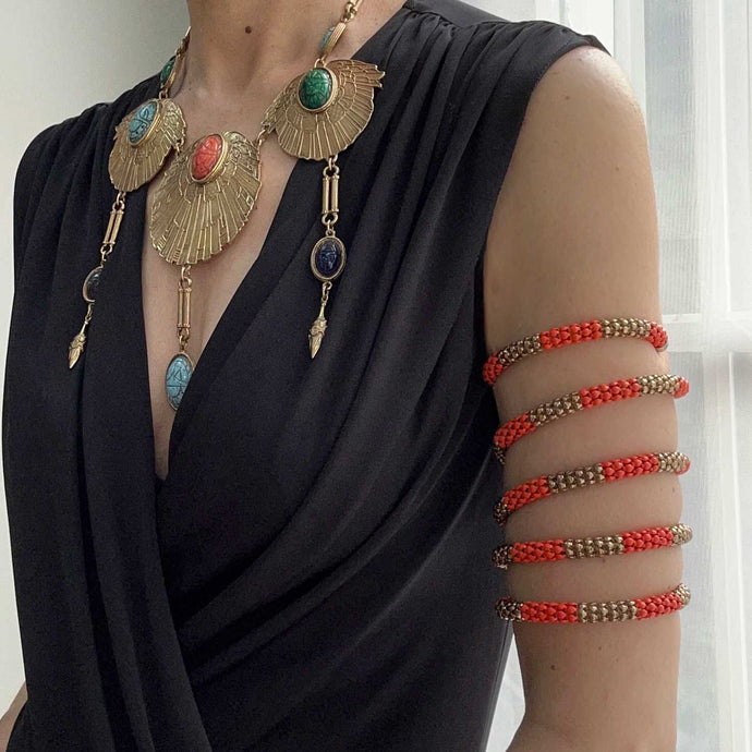 Coral Snake Armband