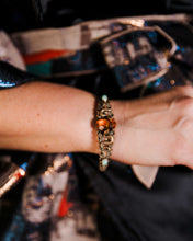 Jeweled Serpent Bangle