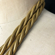 Entwined Snakes Rope Necklace