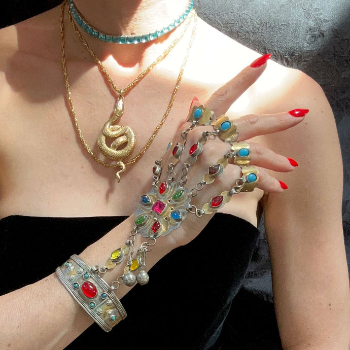 Jeweled Hand Bones