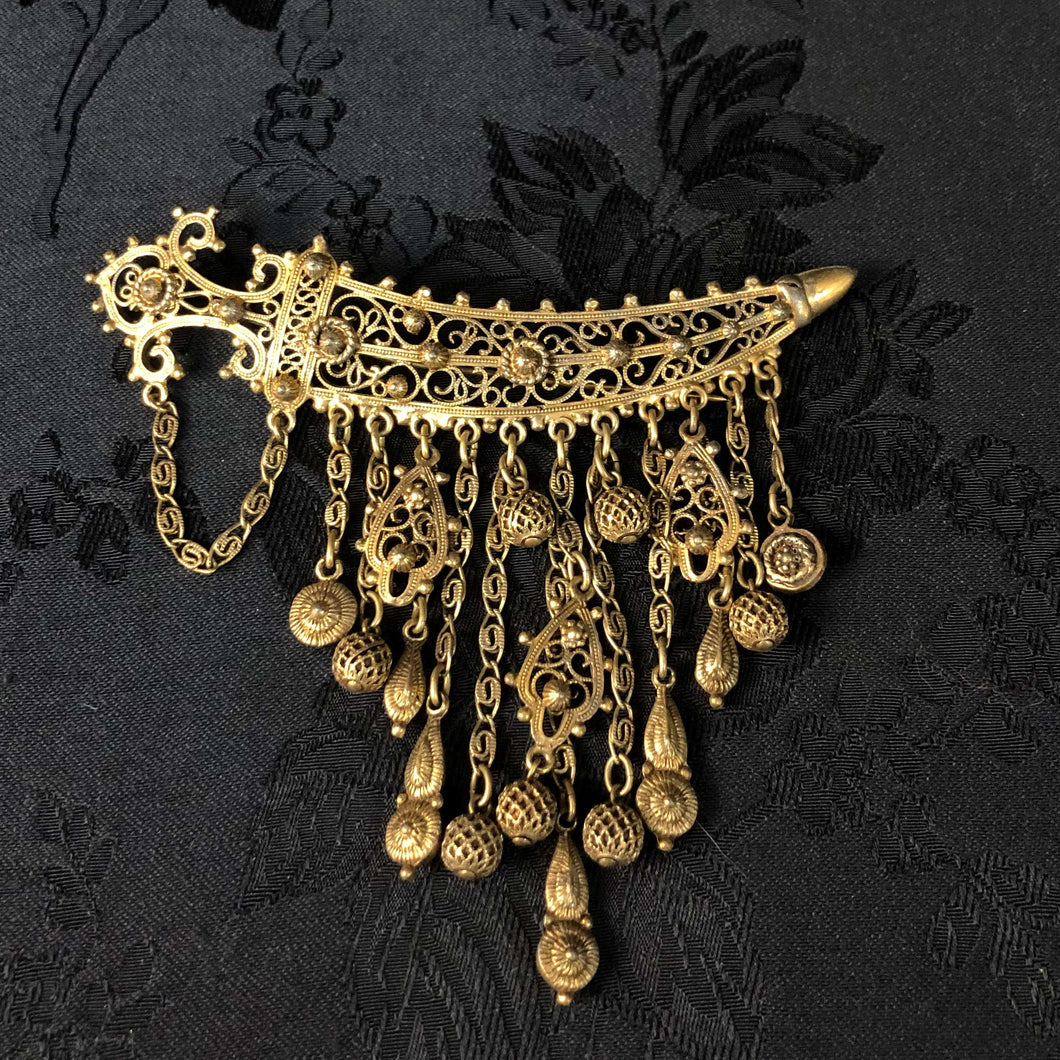 Floral Filigree Sword