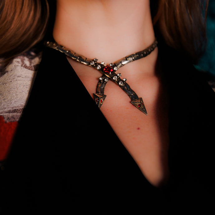 Foxy Snake Necklace