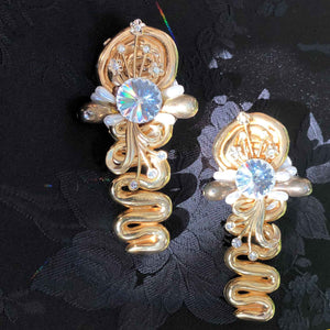 Garden of Eden Serpentine Glam Clips