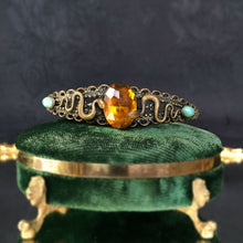 Jeweled Serpent Bangle