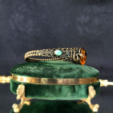 Jeweled Serpent Bangle