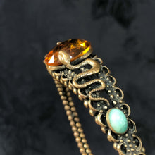 Jeweled Serpent Bangle
