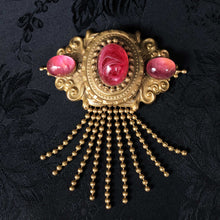 Tantalizing Berry Brooch