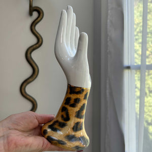Leopard Lady Hand Stand