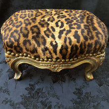 Leopard Stool