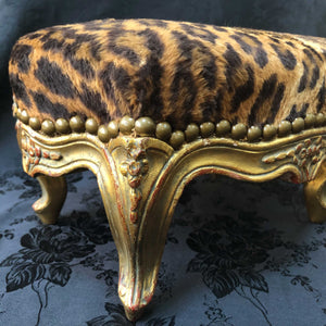 Leopard Stool