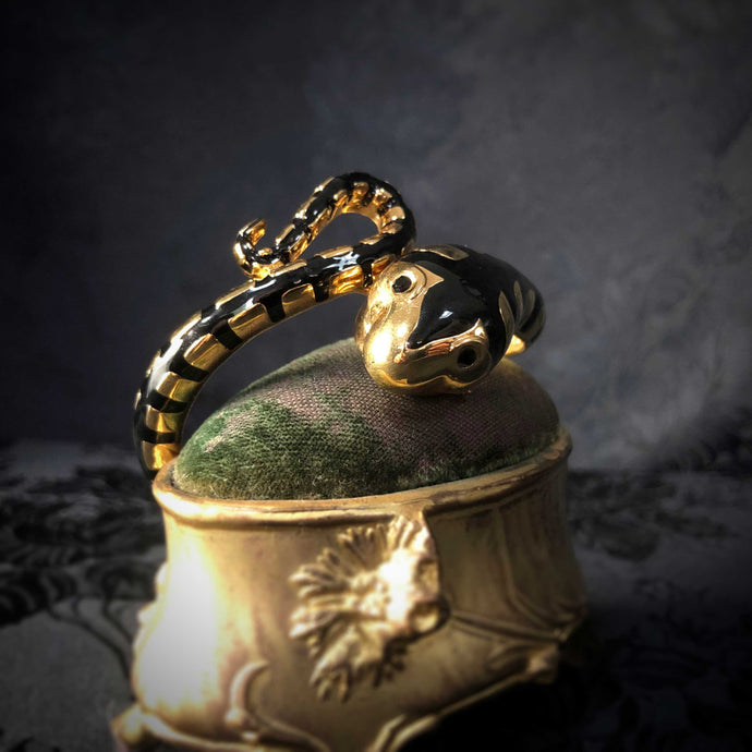 Egyptian Serpent Secret Watch