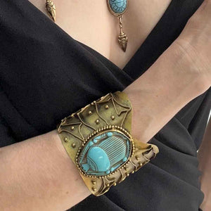 Mondo Scarab Cuff