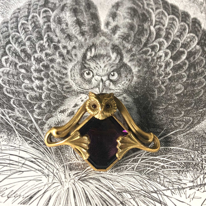 Art Nouveau Owl