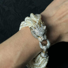 Pearly Feline Bracelet
