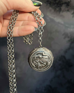 Art Nouveau Pollinator Locket