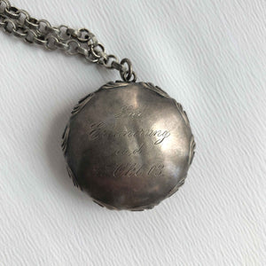 Art Nouveau Pollinator Locket