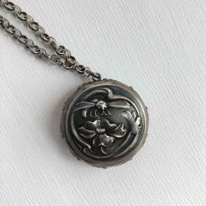 Art Nouveau Pollinator Locket