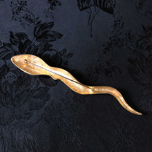 Sleek Snake Brooch