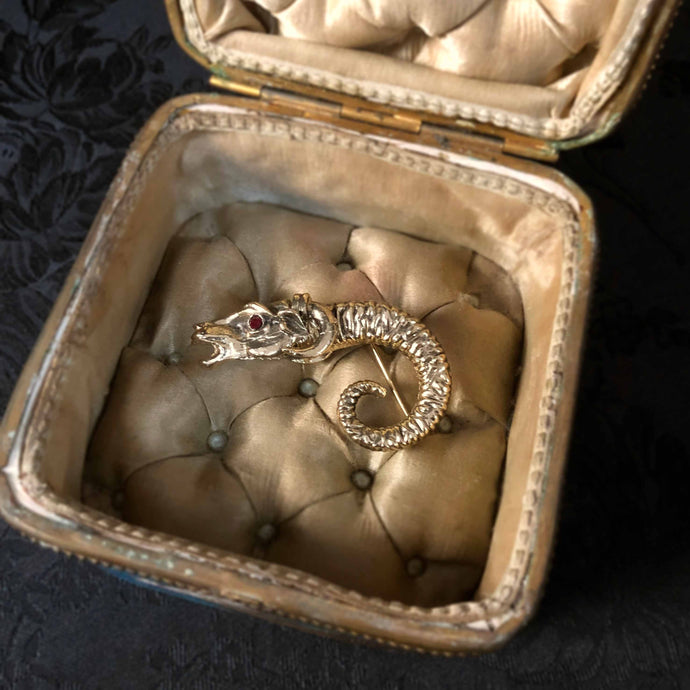 Ram Horn Brooch