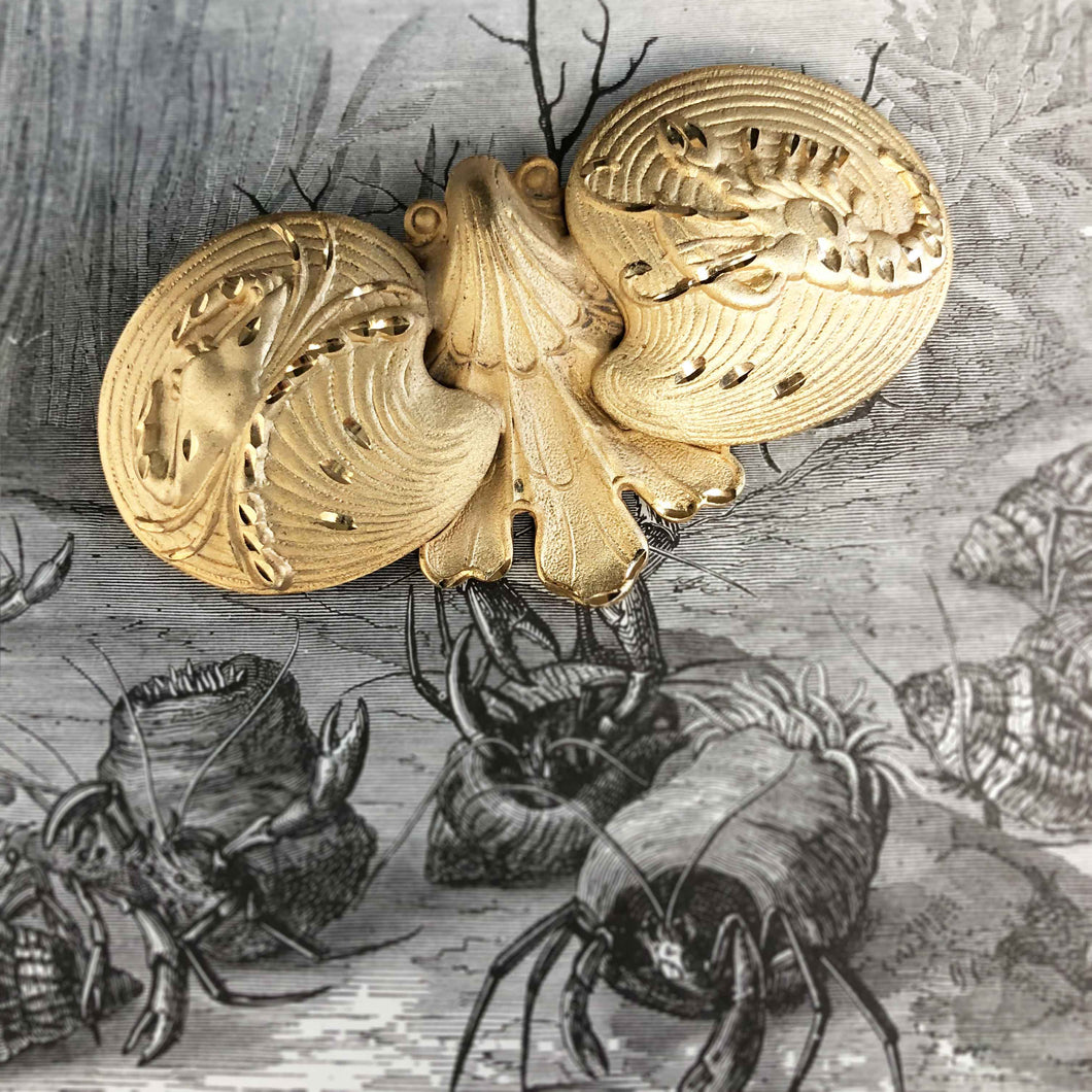 Fancy Crustacean Brooch