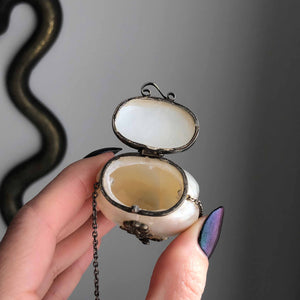 Shell Locket Necklace