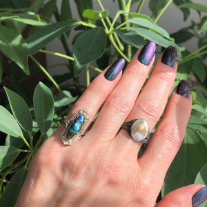Blister Pearl Ring