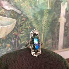 Skinny Peacock Ring