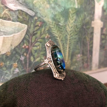 Skinny Peacock Ring