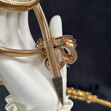 Serpentine Bow Necklace