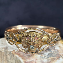 Snarling Tiger Antique Beast Bangle