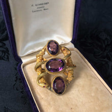 Purple Passion Serpent Brooch