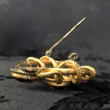 Purple Passion Serpent Brooch