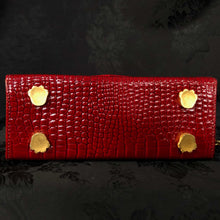 Twin Tigers Bag in Ruby Red