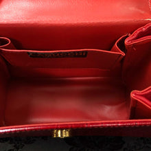 Twin Tigers Bag in Ruby Red