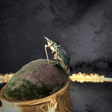 Victorian Diamond Weevil Brooch