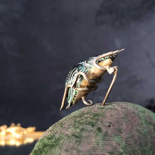 Victorian Diamond Weevil Brooch