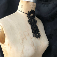 Victorian lace necktie