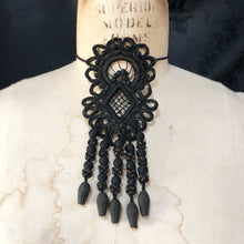 Victorian lace necktie