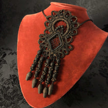 Victorian lace necktie