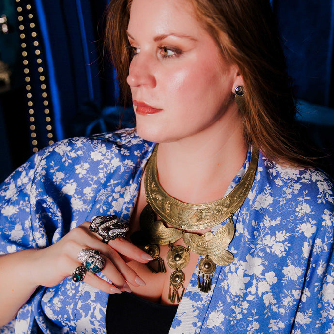 Bird Medallion Necklace